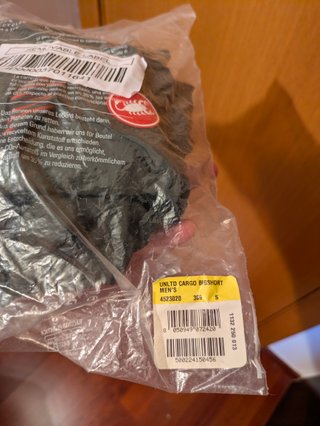 NUEVO Culote CASTELLI UNLIMITED CARGO talla S