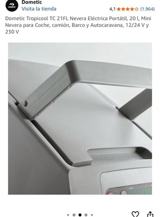Nevera Eléctrica Portátil Dometic TC 21FL
