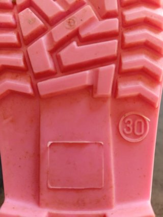 Botas de agua niña Talla.30