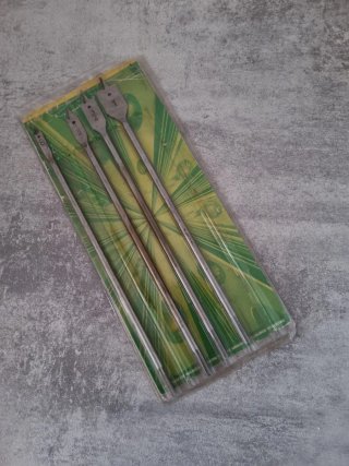 Brocas para madera 8, 1/2, 3/4, 1