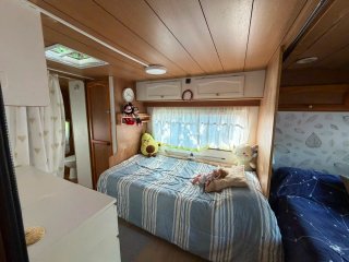 Caravana fija en Camping La Masia