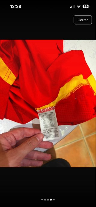 Camiseta España Adidas Roja