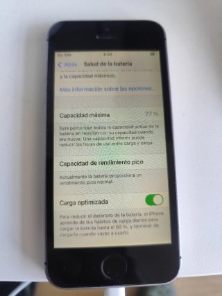 iPhone SE 1ª Gen 32GB Gris Espacial