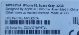 iPhone SE 1ª Gen 32GB Gris Espacial