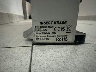 Mata mosquitos y moscas eléctrico F-Line