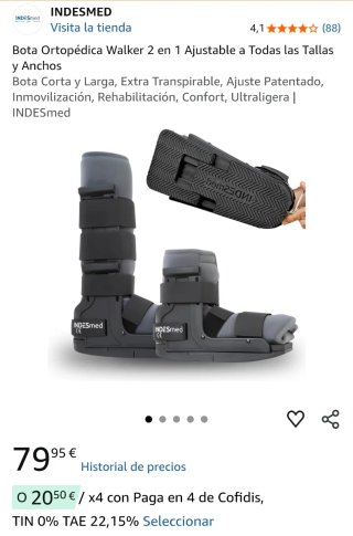 Bota Ortopédica Walker INDESMED