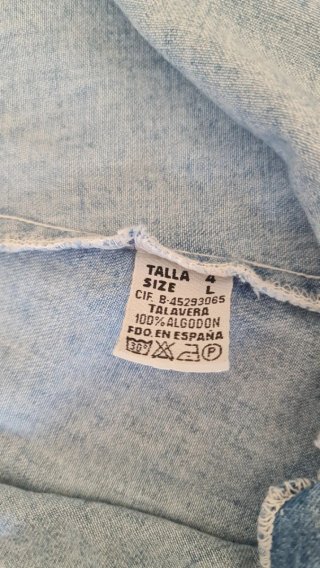 Vestido vaquero vintage Pepe Loaisa Talla L denim