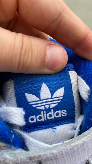 Zapatillas Adidas Forum Mid J Blanco/Azul T 35.5