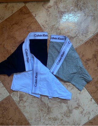 Calvin Klein 3 Pack calzon Cotton Stretch Talla M