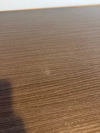 Escritorio Gris Metálico y Madera