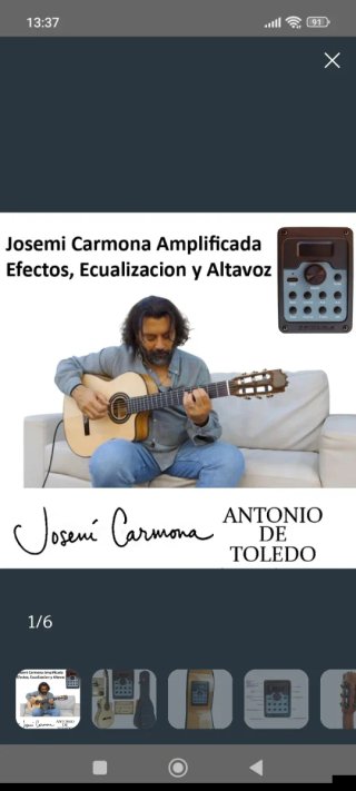 Guitarra Antonio de Toledo Josemi Carmona