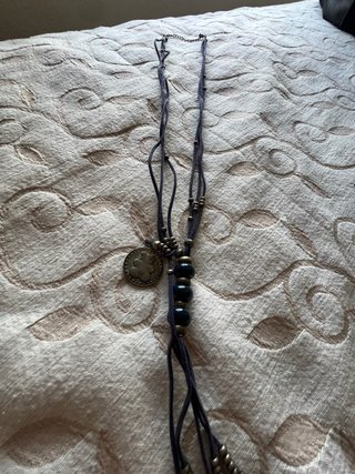Collar bisutería con colgantes