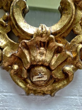 Espejo, Cornucopia Pan de Oro