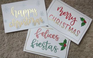 Tarjetas de felicitación personalizadas