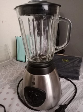 Licuadora de vaso de cristal