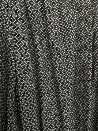 Vestido YERSE estampado geométrico T.XS