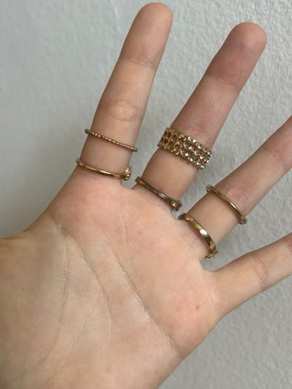 Pack de 10 anillos