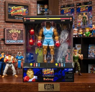 Balrog Ultra Street Fighter II Jada Toys Figura