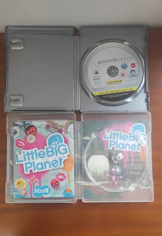 Lote PS3: Assassin's Creed, LBP, PES 2016