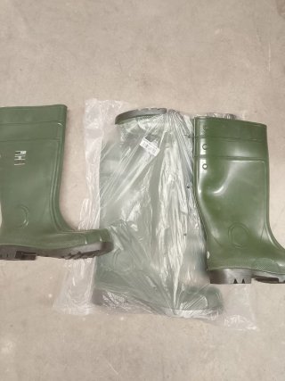 Botas de agua Fort verdes reforzadas
