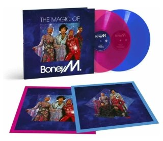 Vinilo The magic of Boney M. Magenta y azul