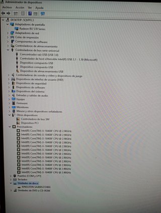 Ordenador VSPC i5 10ª Gen 16GB RAM 8GB Gráfica