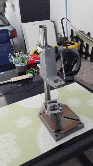 SOPORTE TALADRO SOBREMESA WOLFCRAFT