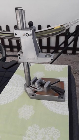 SOPORTE TALADRO SOBREMESA WOLFCRAFT