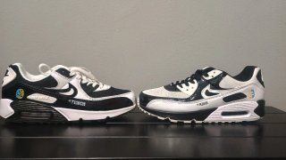 Zapatillas Nike Air Max Negras y Blancas