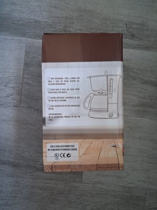 Cafetera Eléctrica iWotto 6 Tazas Roja