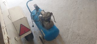 Compresor de aire ABAC 50 l Hp 2 canvio x andamio