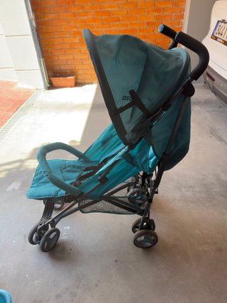 Carrito de bebé Asalvo color turquesa