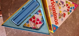 Triominos Color Juego de Mesa