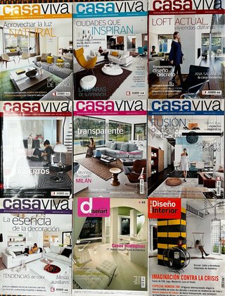 Revistas decoración  Precio unidad