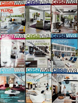 Revistas decoración  Precio unidad
