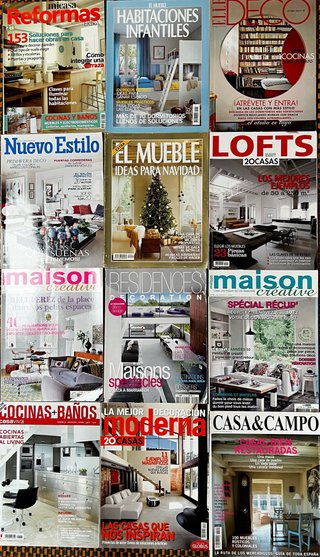 Revistas decoración  Precio unidad