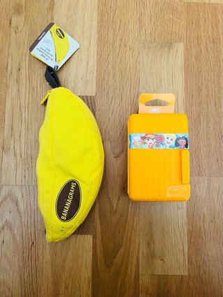Juego de mesa Bananagrams y Quién es Quién.