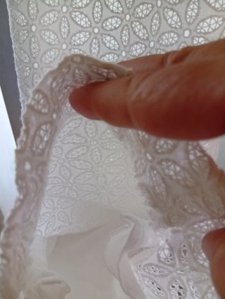 Pantalón blanco con forro