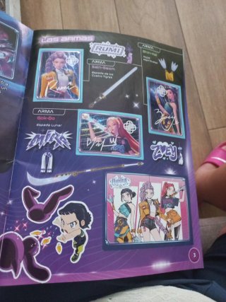 K-Pop Demon Hunters Sticker Album