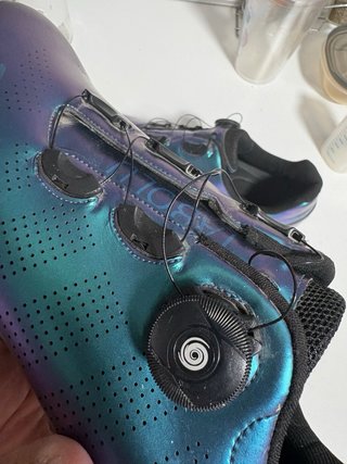 Zapatillas ciclismo Tabalu iridescentes
