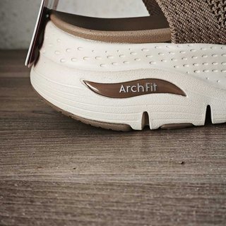 Sandalias Skechers Arch Fit Beige Talla 42