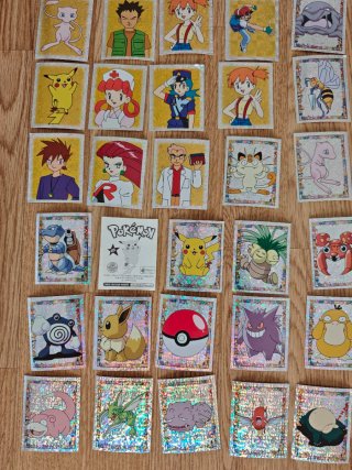 Colección Cartas Pokemon Foil Merlín 1999