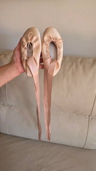 Zapatos de ballet color rosa talla30