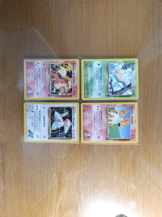 Cartas Pokémon antiguas