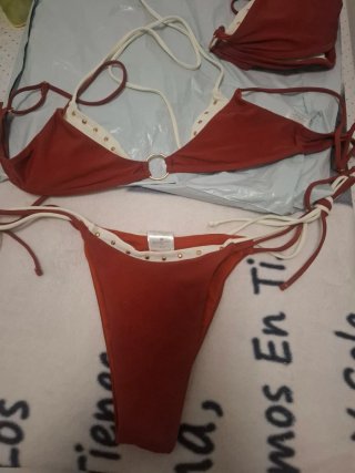 Bikini caldera y blanco sin estrenar