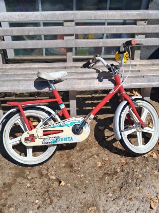 Bicicleta Infantil Orbita Roja