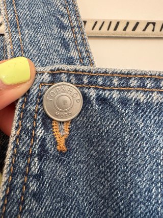 Peto vaquero Topshop MOTO Talla 42 L-XL
