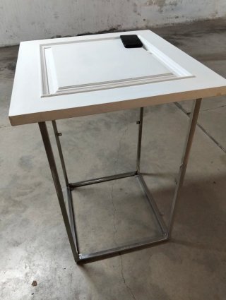 Mesa alta acero inoxidable
