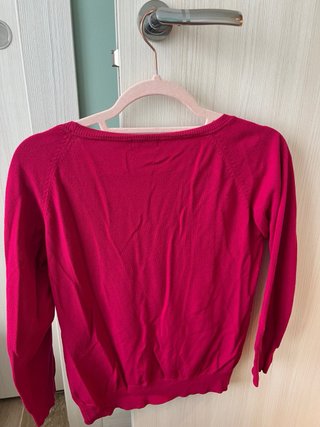 Chaqueta Blanco Tricot Talla XL