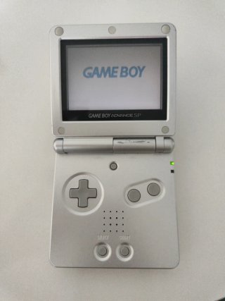 Nintendo Game Boy Advance SP Plata